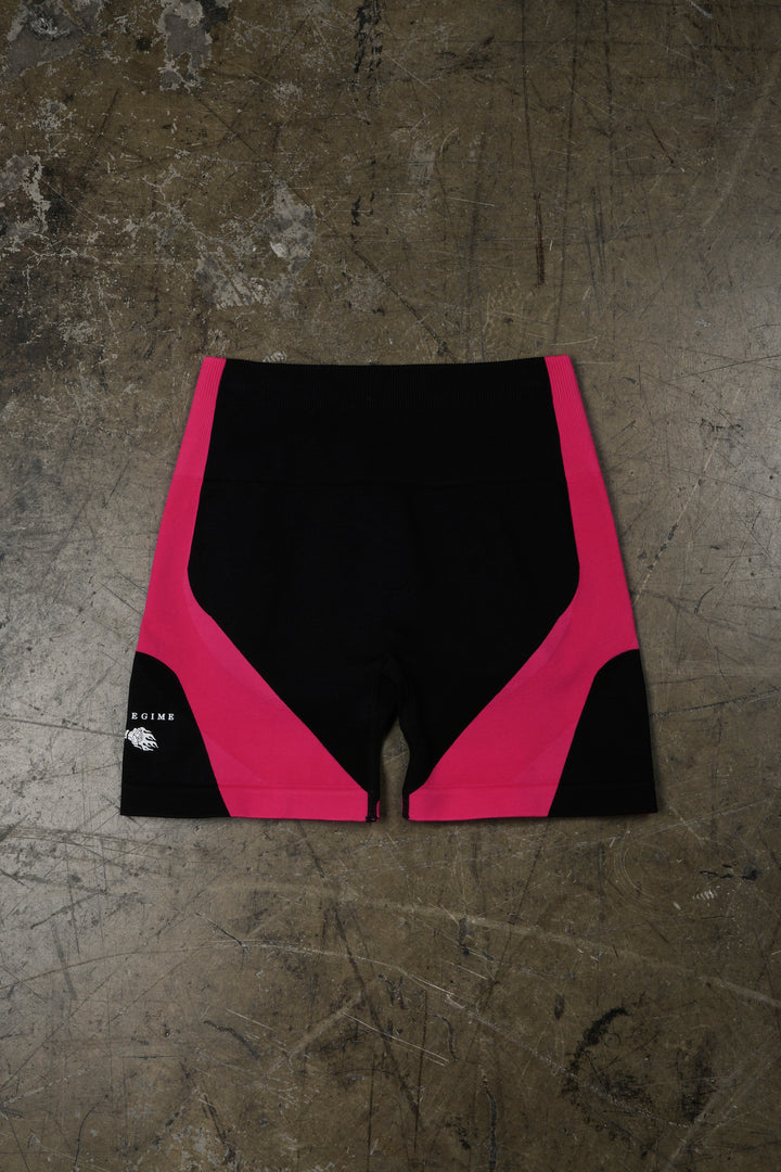 Danger Regime Kelly Seamless Shorts in Black