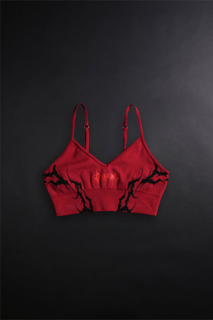 Revenge Kelly Seamless Bra in Oxblood