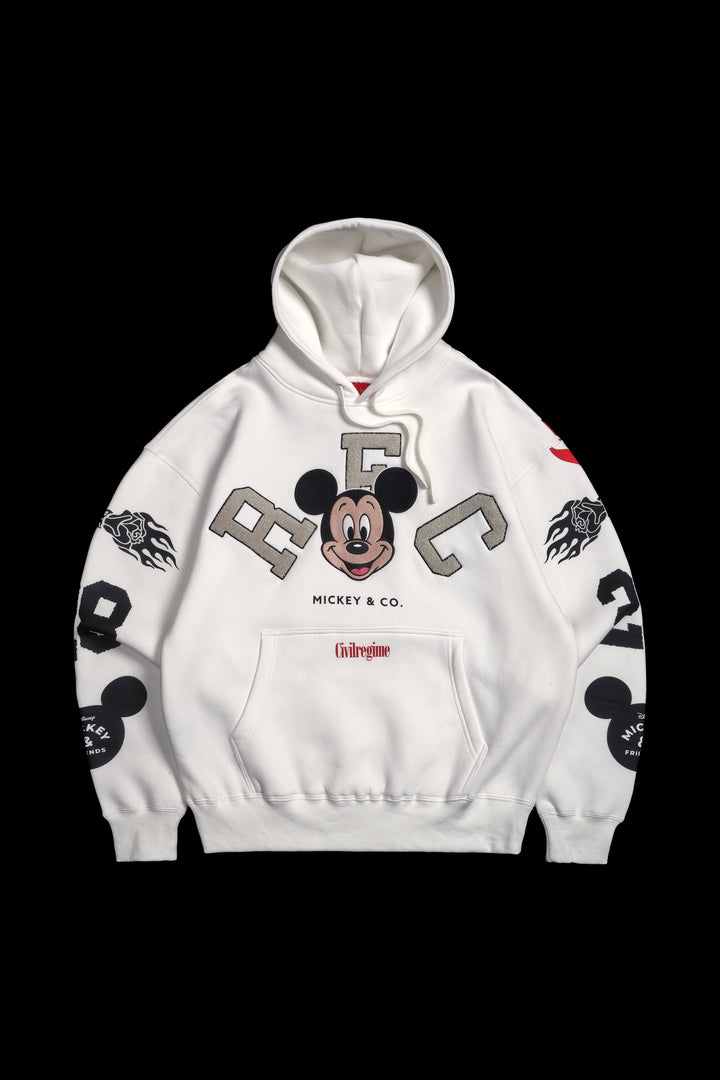 Mickey Regime Hoodie in Butter