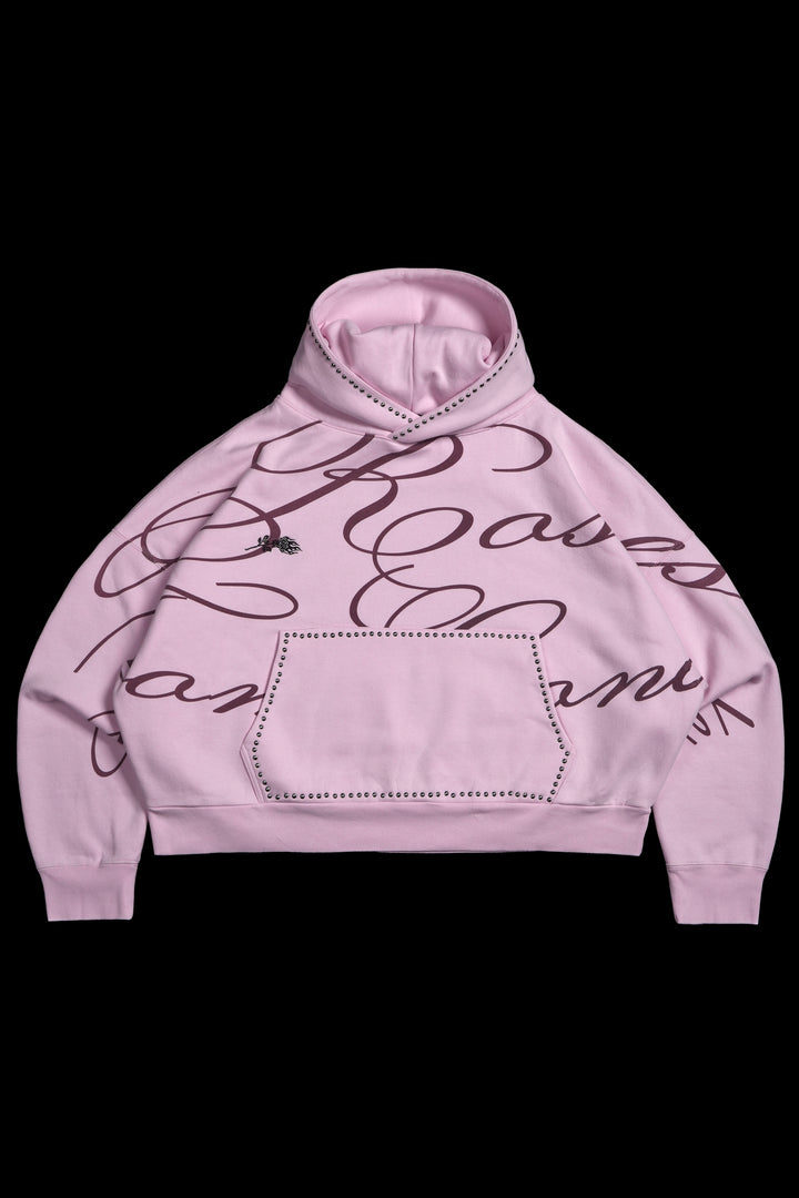 Wickedly Sweet Odin Hoodie in Sun Faded Baby Pink