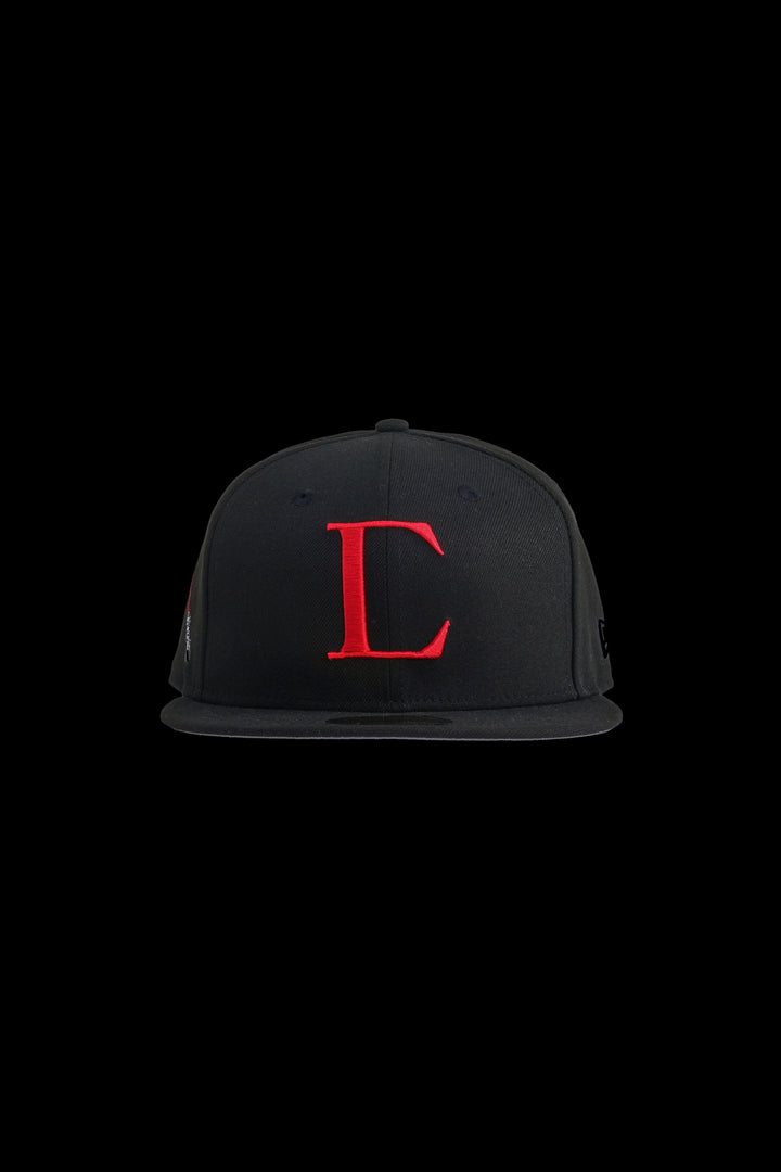 Dark Side C "New Era" Fitted Hat in Black