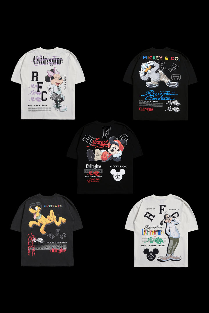 Mickey's 199X Tee "Box Set" in Multi Color