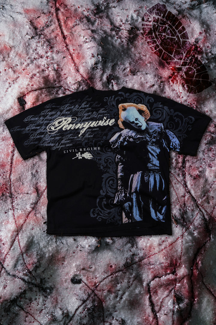 Eater Of Worlds American Classic Oversized Tee in Black