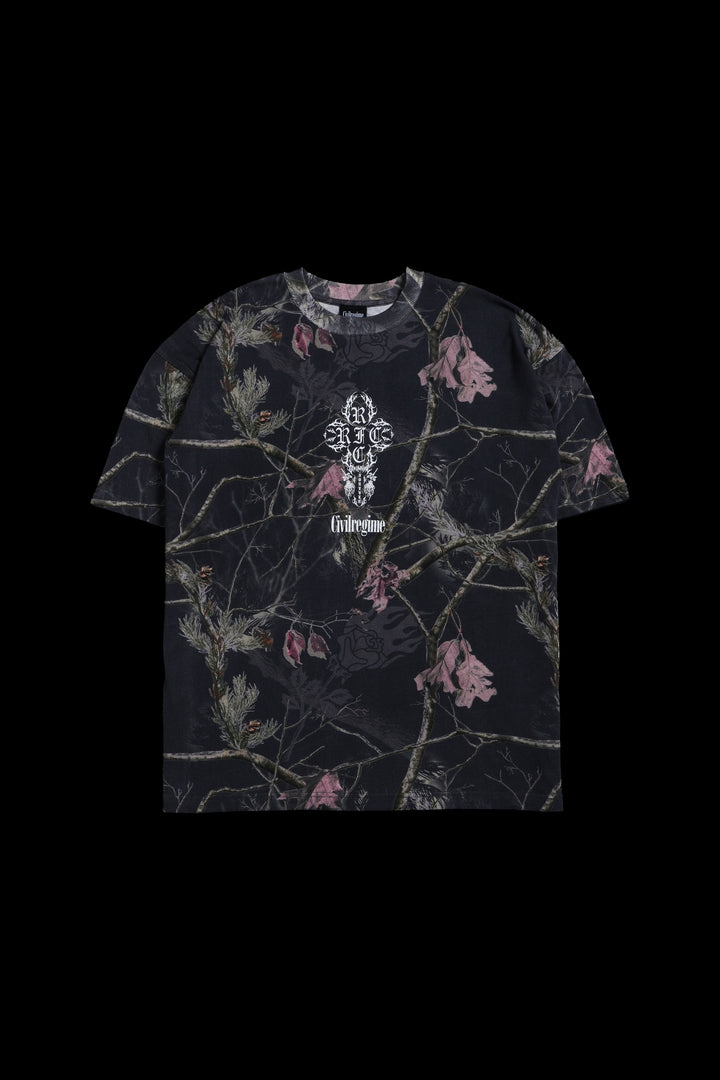 Concrete Bloom American Classic Oversized Tee in Bankai Camo