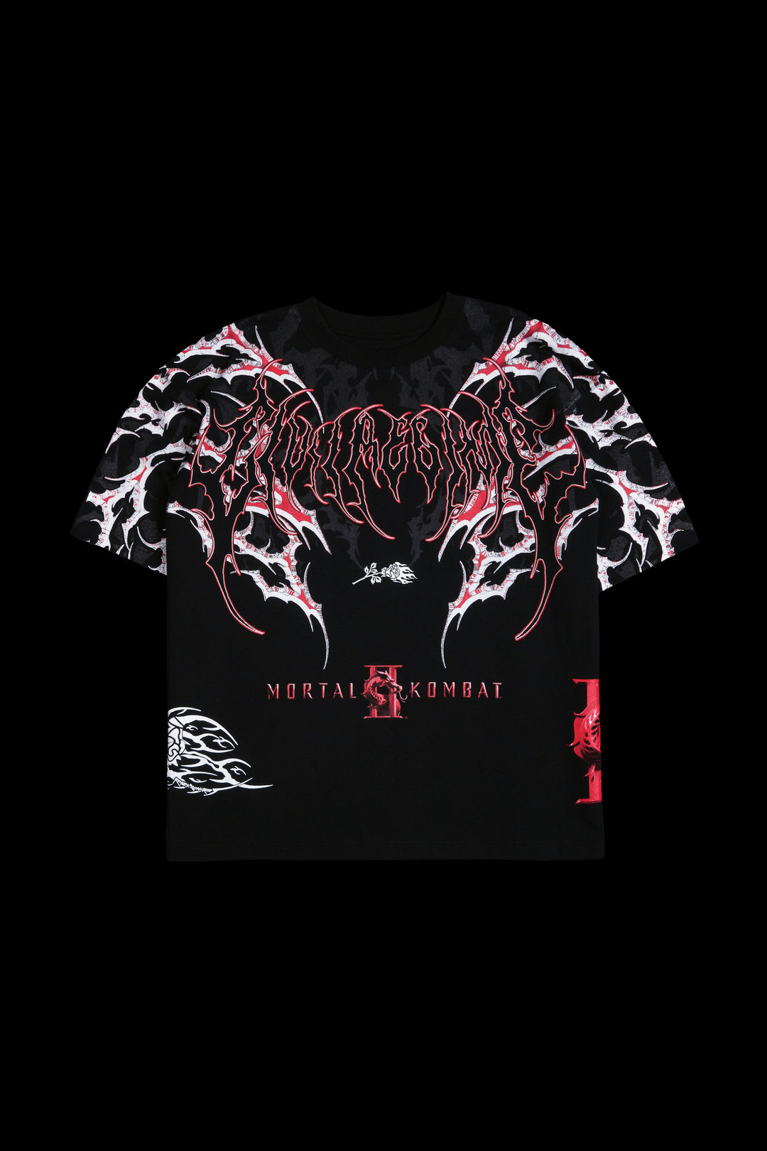 Shao's Chaos "Side By Side" 199X Oversized Tee in Black