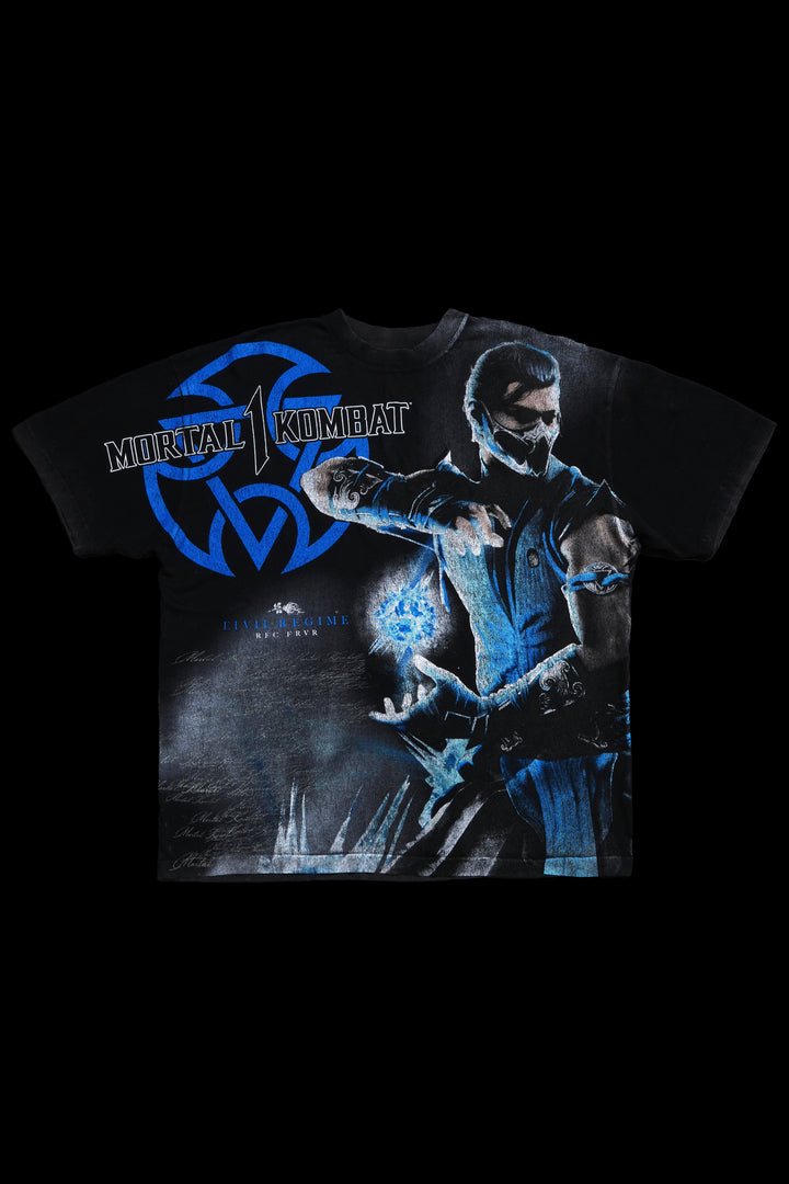 Sub-Zero Concrete Ice American Classic Oversized Tee in Vintage Black