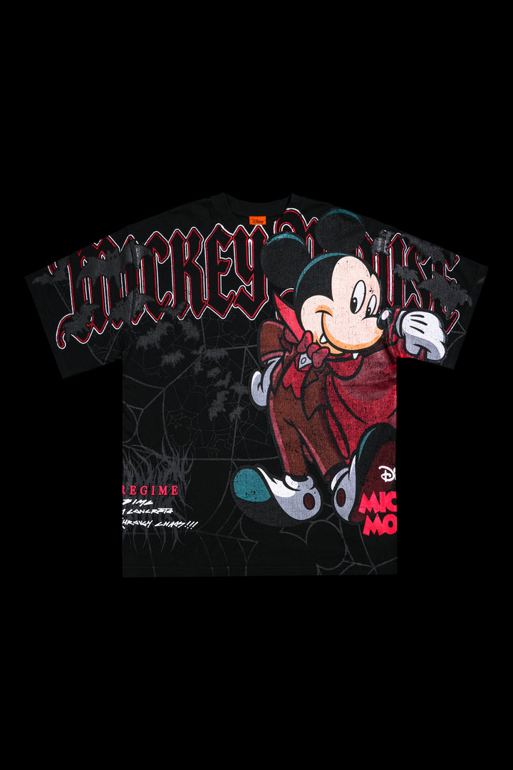 Count Mickey "SBS" 199X Oversized Tee in Black