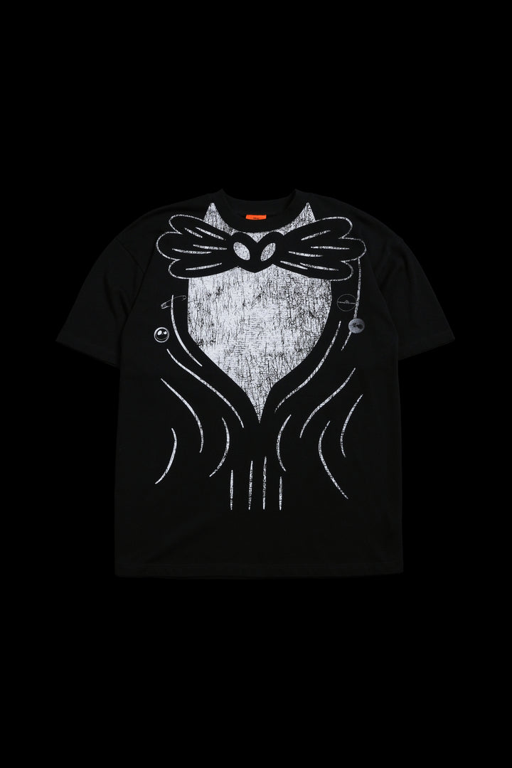 Jack Punk American Classic Oversized Tee in Black
