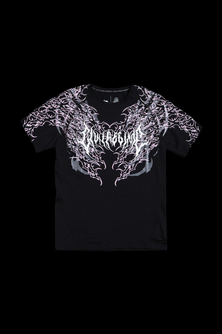 Haven Flex Scoop S/S Compression Tee in Black