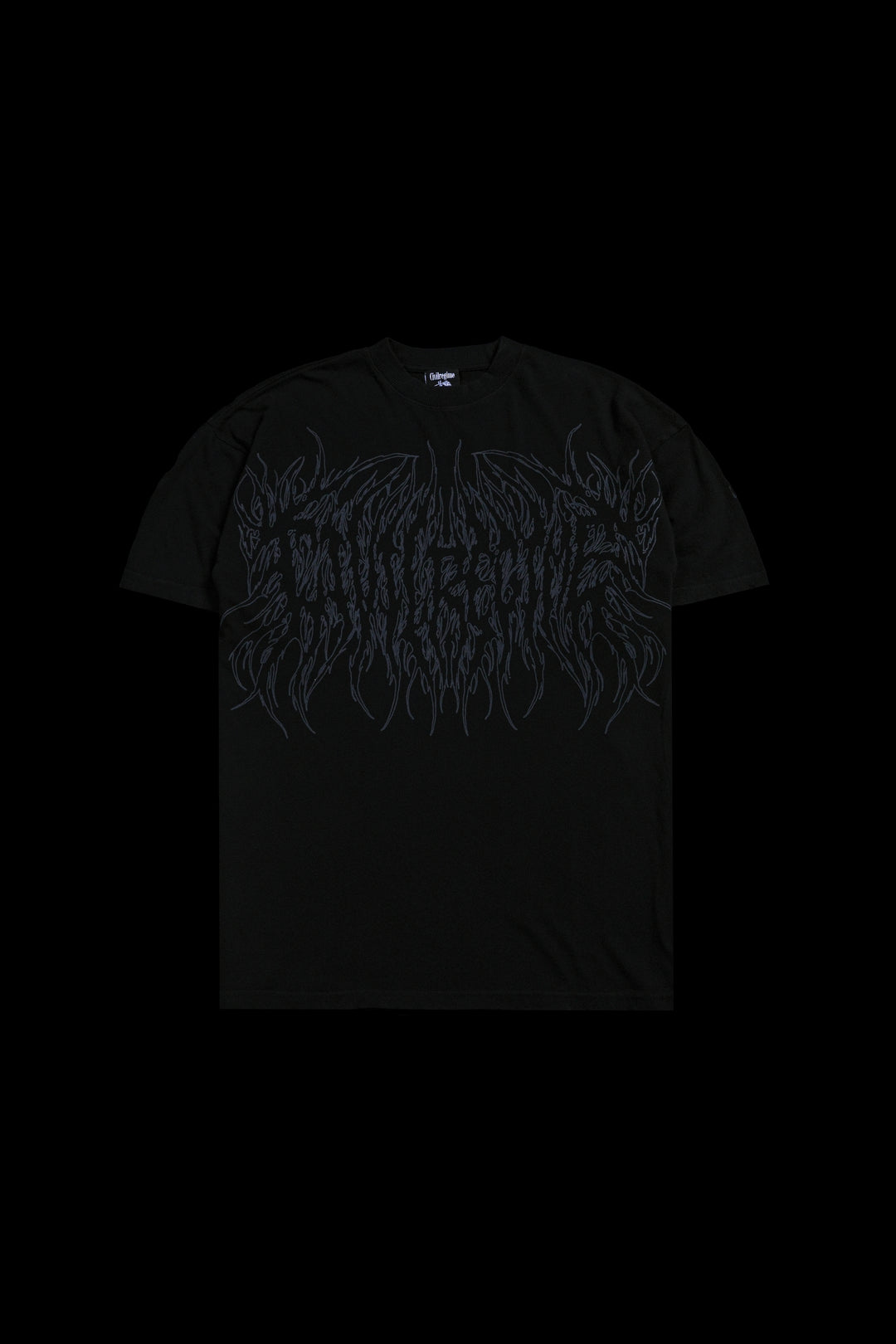 Face Modification American Classic Oversized Tee in Black