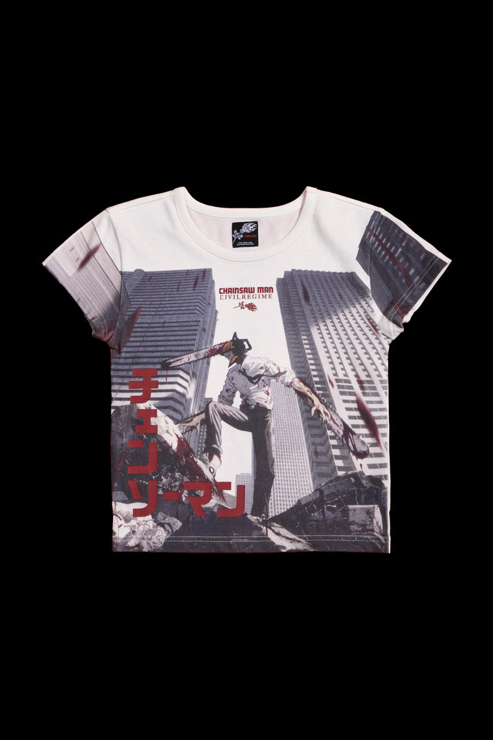 Contract Killer Baby Tee in Butter