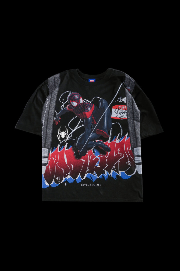 First Mission SBS 199X Oversized Tee in Black