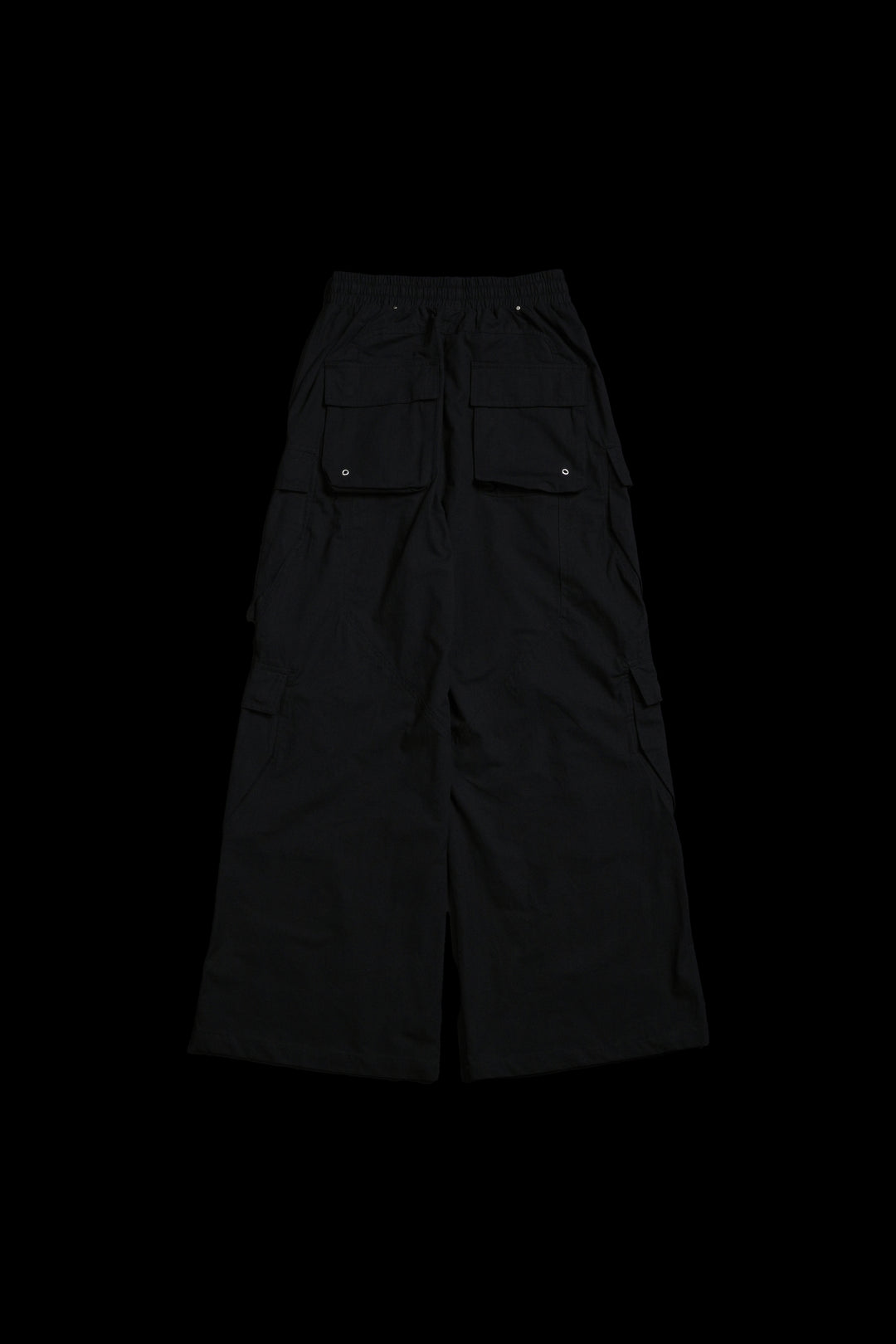 Burning Rose Ultra Wide Leg Pants in Black