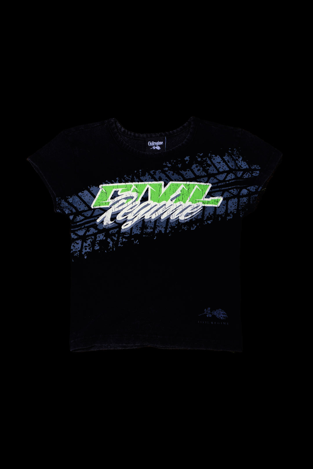 Dirt Baby Tee in Vintage Black