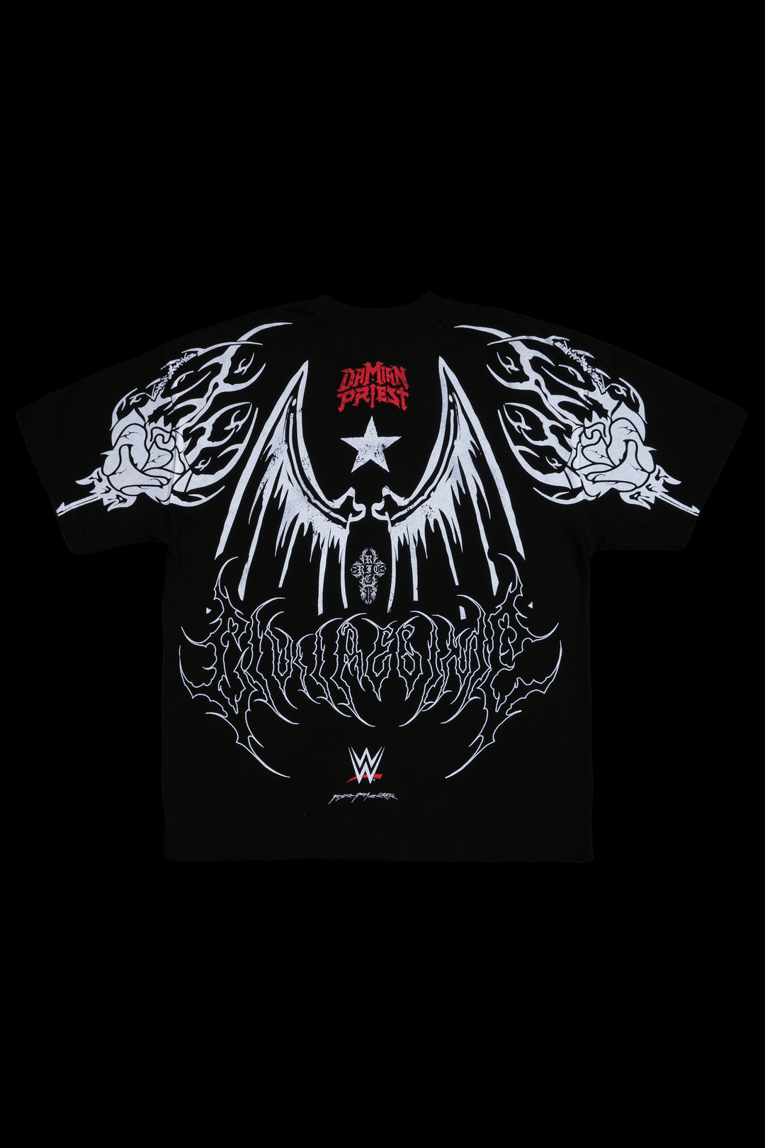 Priest's Punishment American Classic Oversized Tee in Black