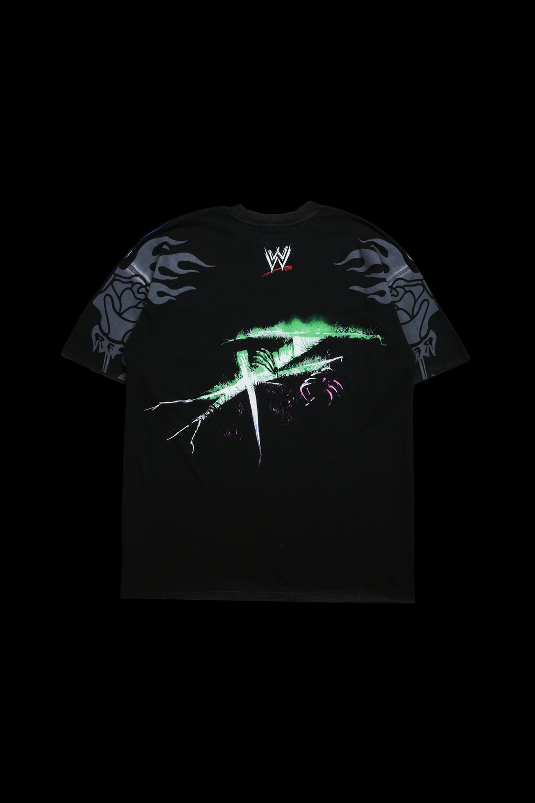 The Outlaw American Classic Oversized Tee in Vintage Black