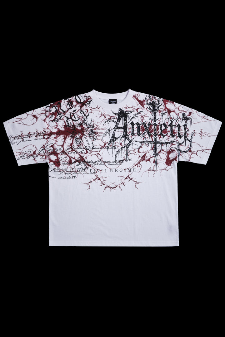 February Skies 199X Oversized Tee in White