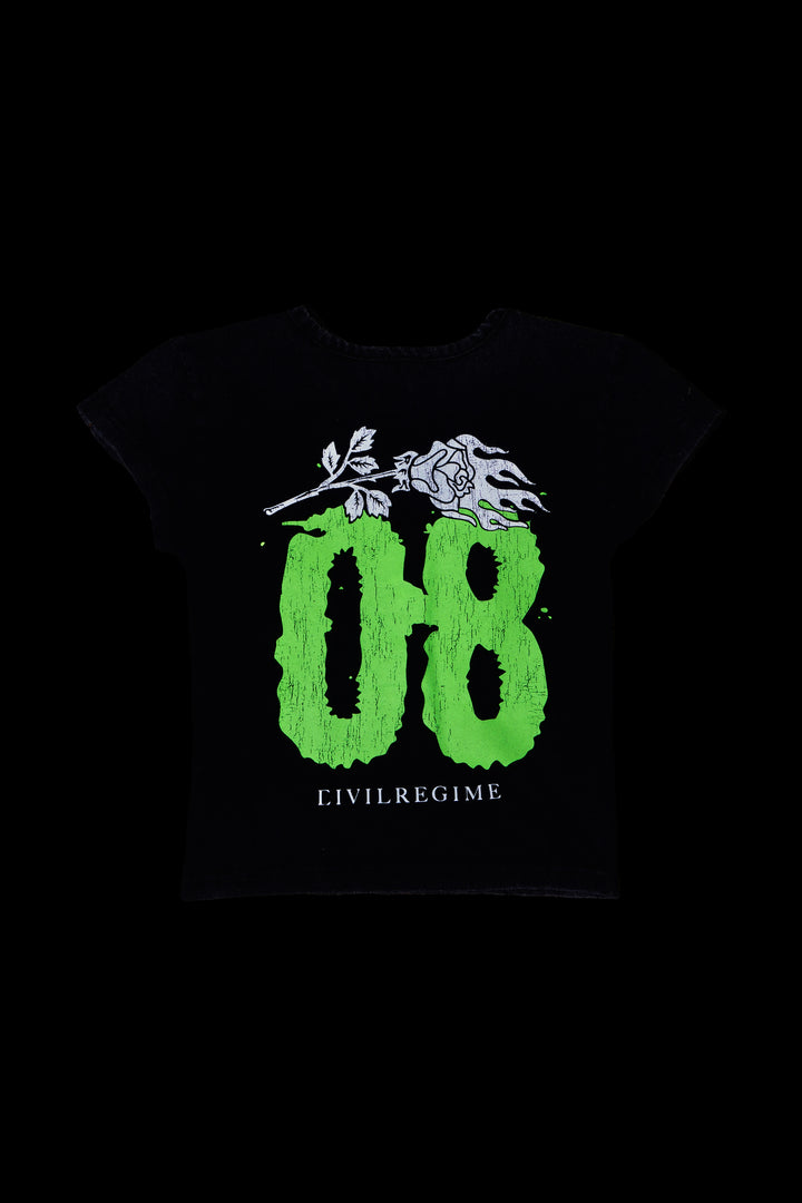 Dirt Baby Tee in Vintage Black