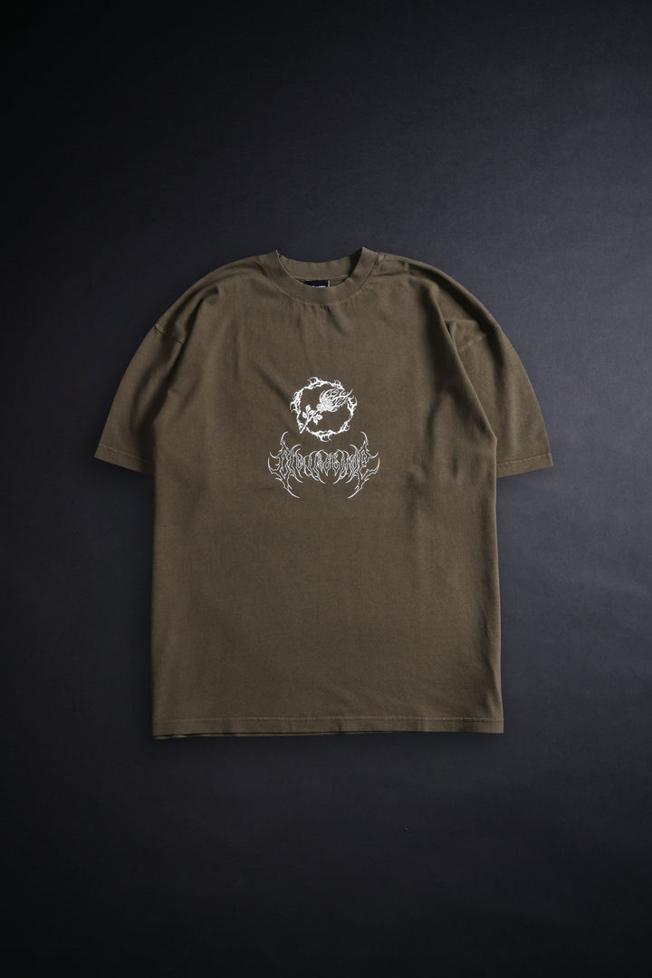 Still Seeds American Classic Oversized Tee in Olive