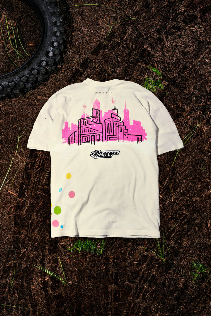 Cityscape American Classic Oversized Tee in Butter