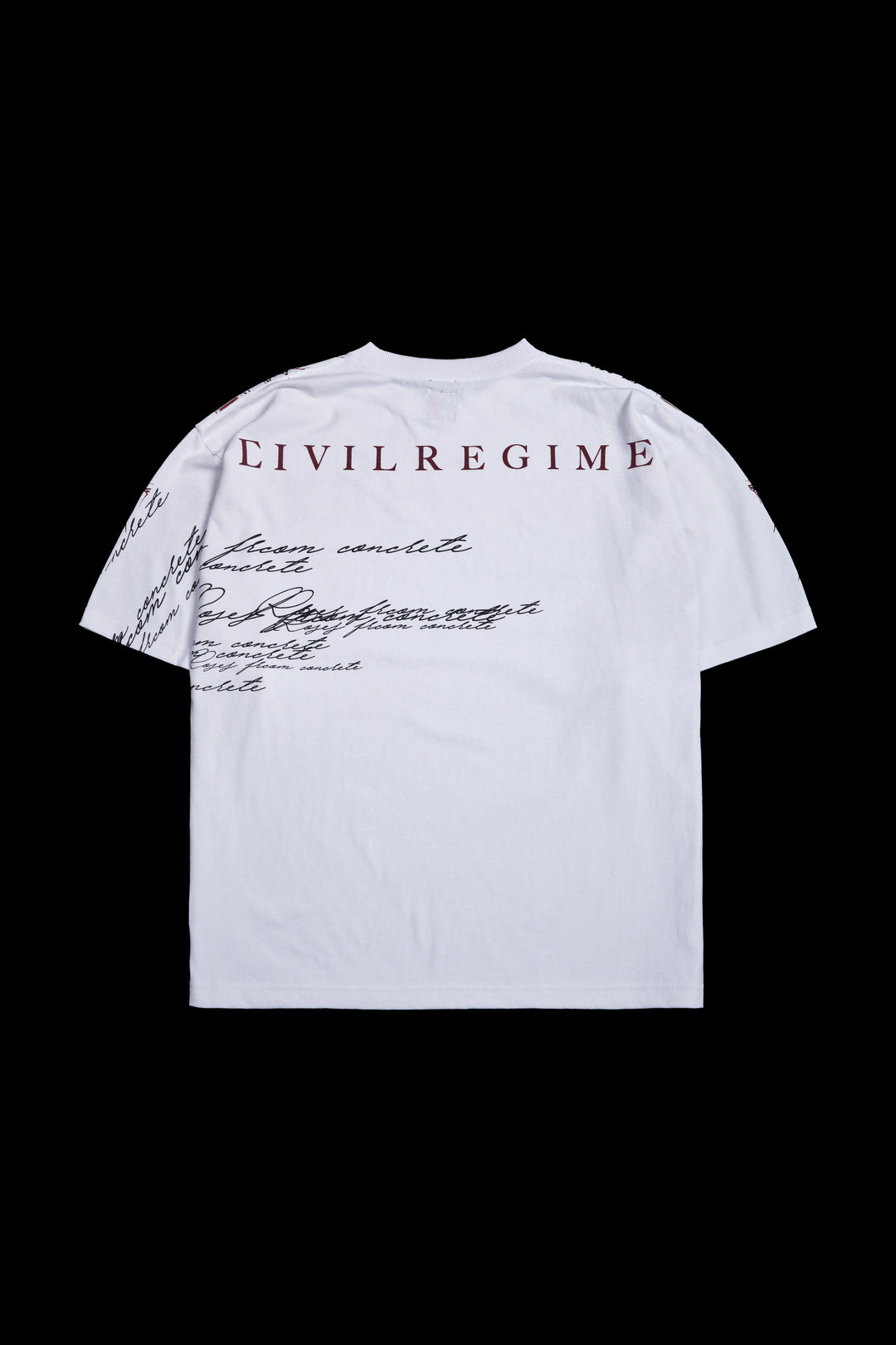 February Skies 199X Oversized Tee in White