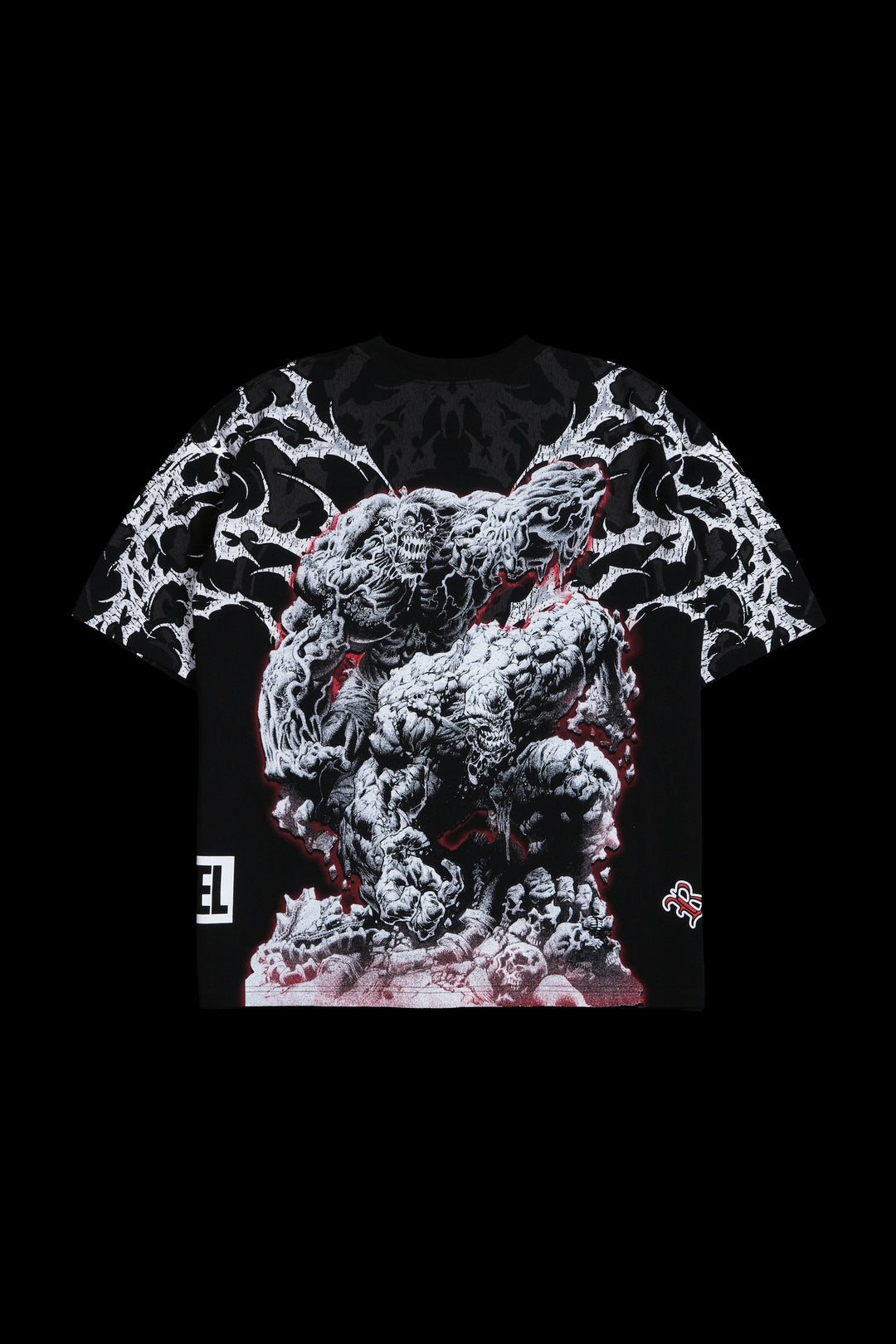 Zombies Assemble Side By Side 199X Tee "Box Set" in Black