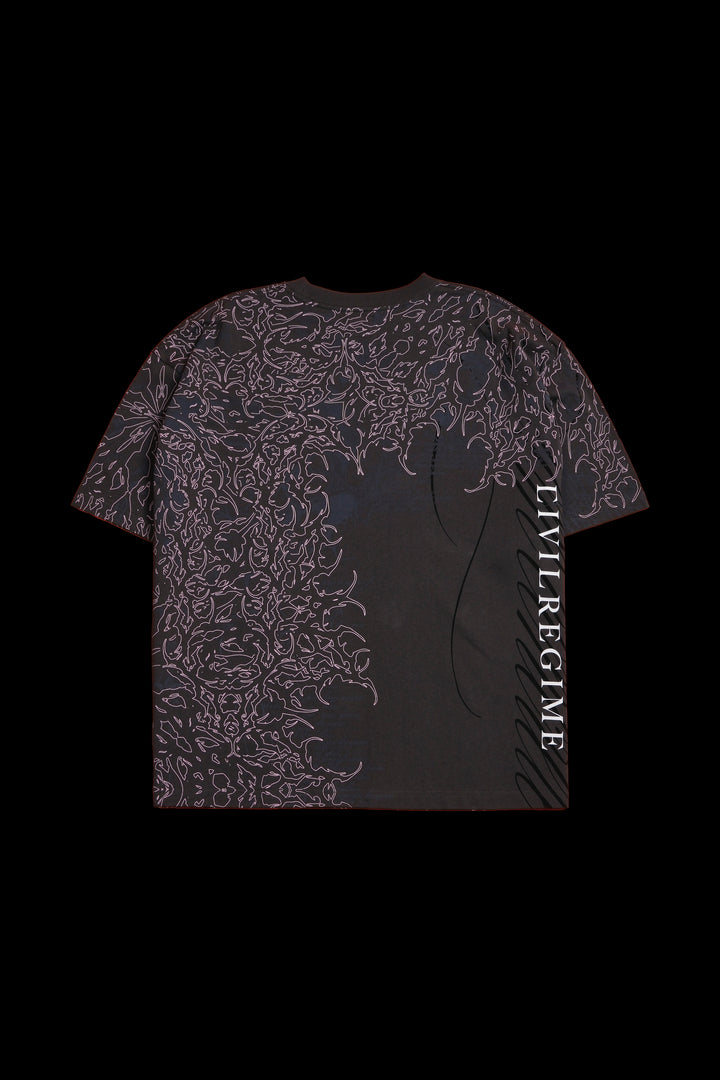 Blood Fiend 199X Oversized Tee in Vintage Ashes