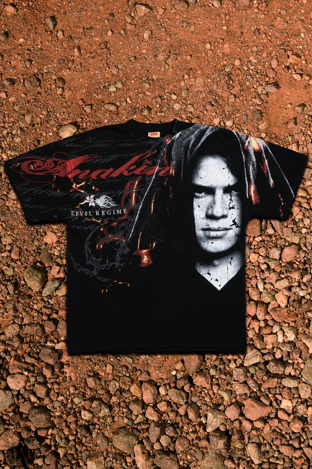 Rising American Classic Oversized Tee in Black