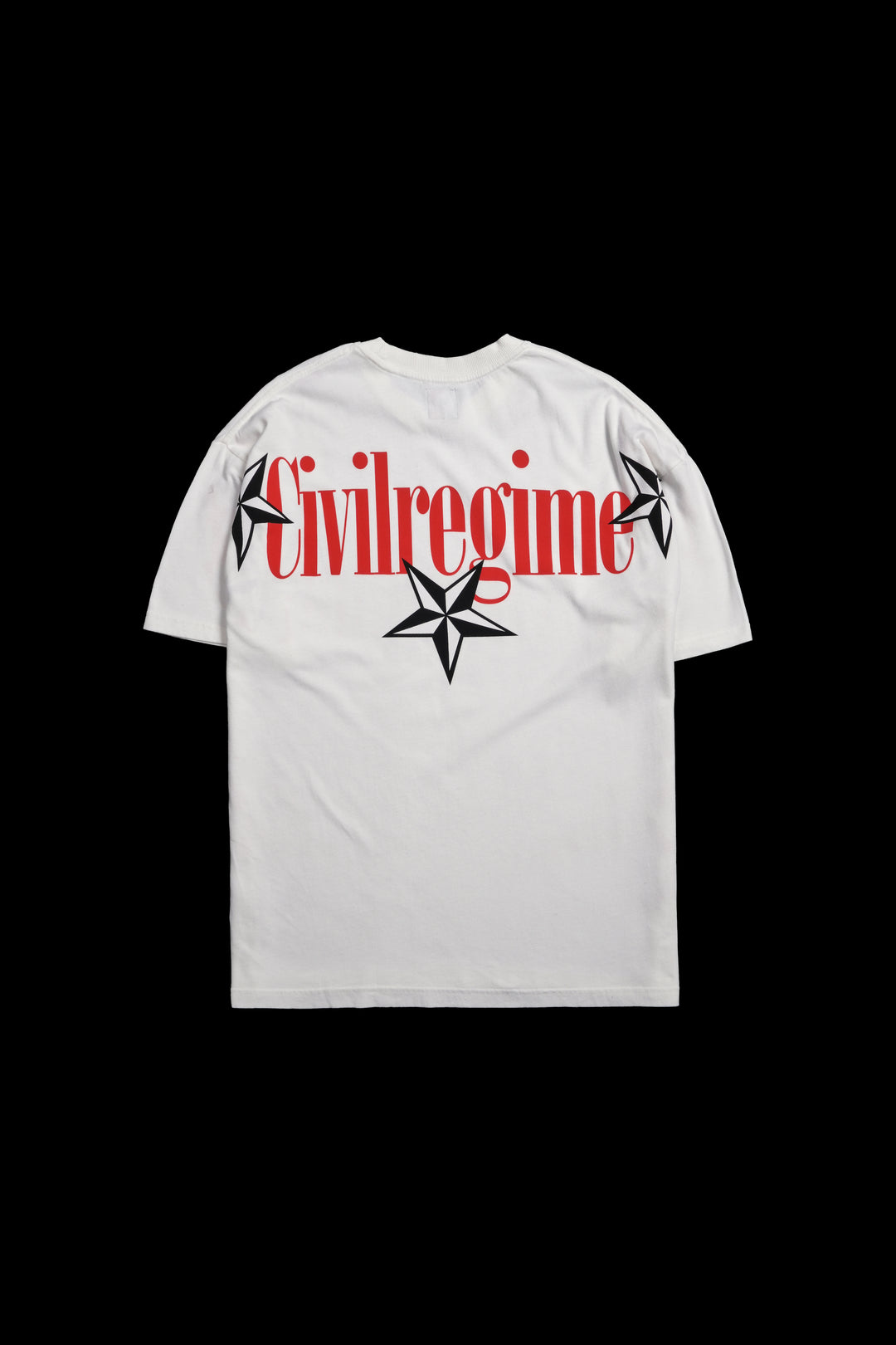 Signal Flare American Classic Oversized Tee in Butter