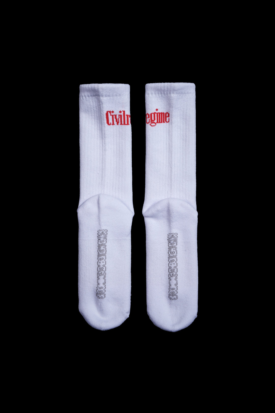 Blacklisted Socks in White