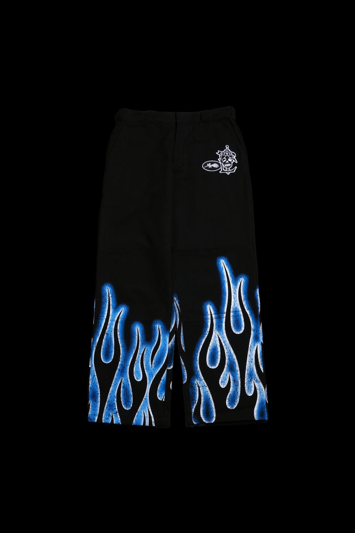 Latino Blue Heat Blue Collar Pants in Black