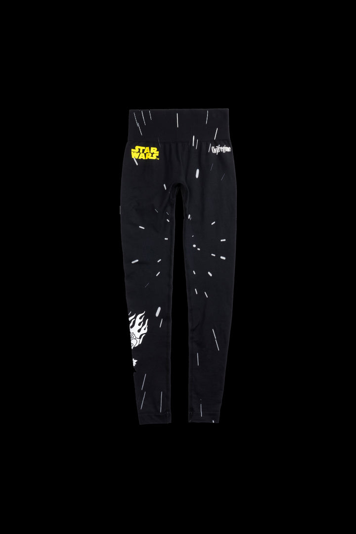 Star Wars Hyperspeed Kelly Seamless Scrunch Leggings in Hyperdrive Wash