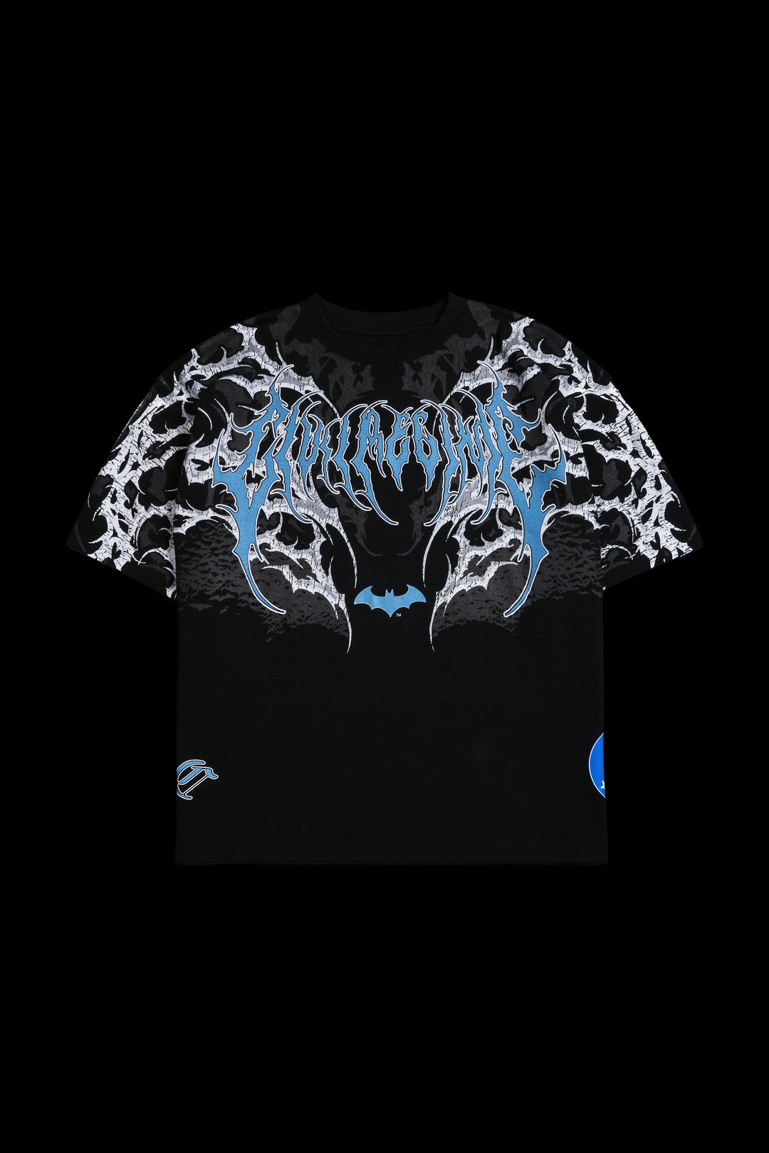 Roses Bleed Black Side By Side 199X Tee "Box Set" in Black