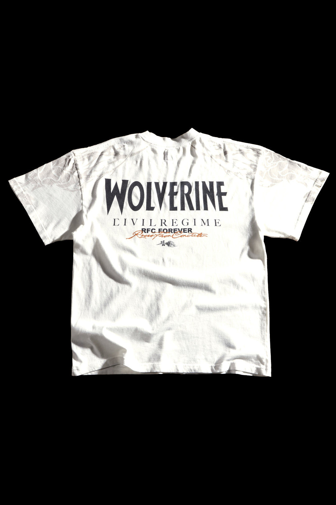 Claws Of Rage American Classic Oversized Tee in Butter