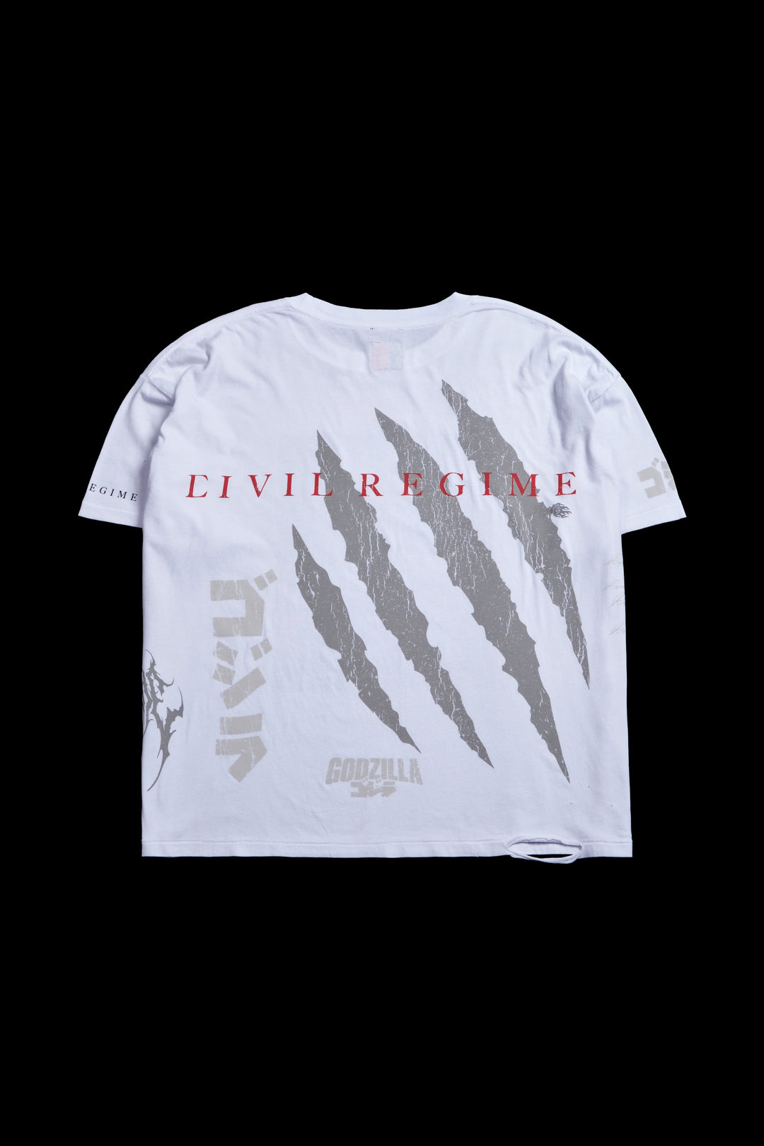 Ocean Chaos Everyday Basic Tee in White
