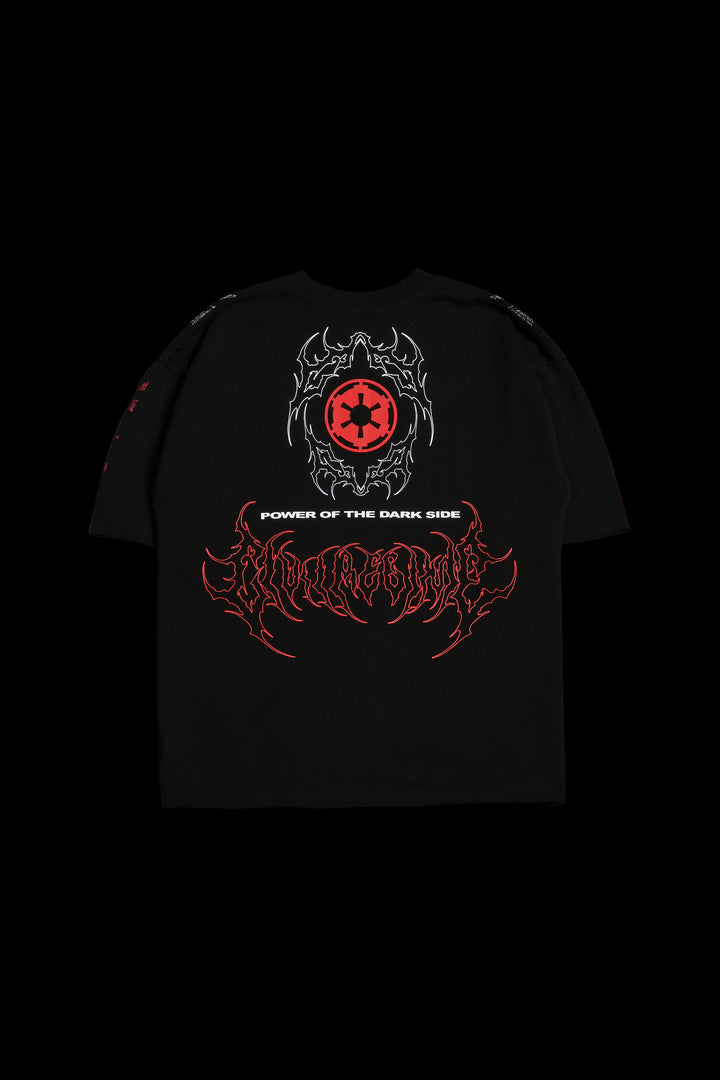 Welcome To The Dark Side American Classic Oversized Tee in Black