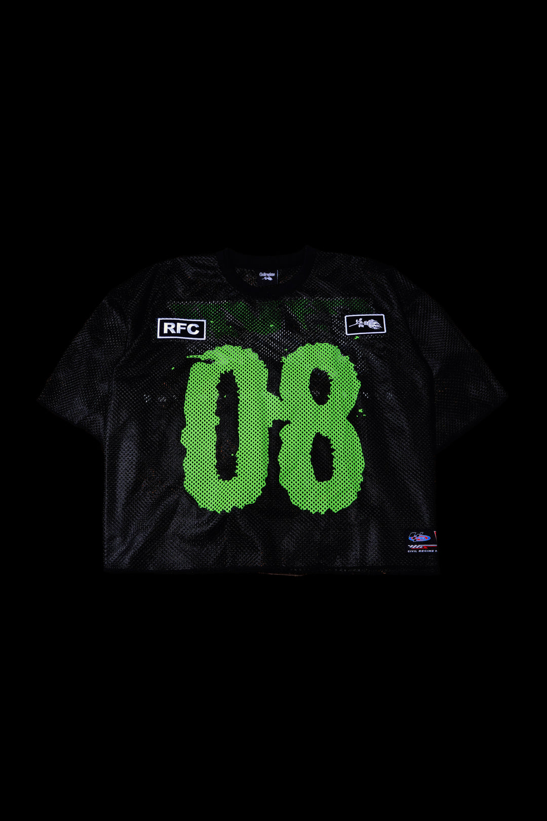 Extreme Regime Hell Week Mesh Jersey in Black