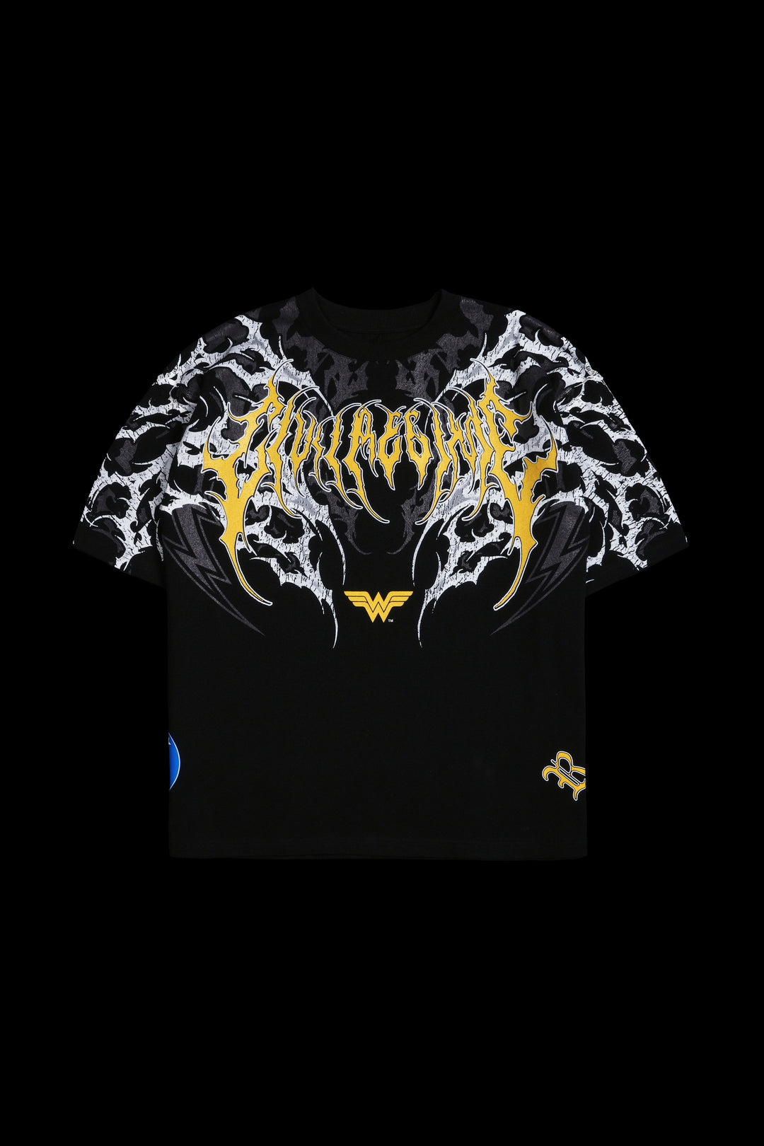 Roses Bleed Black Side By Side 199X Tee "Box Set" in Black