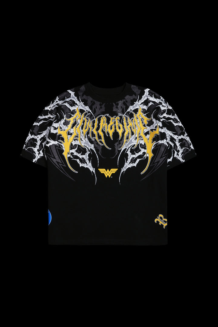 Roses Bleed Black Side By Side 199X Tee "Box Set" in Black