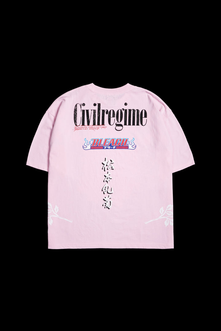 Rangiku's Chaos 199X Oversized Tee in Baby Pink