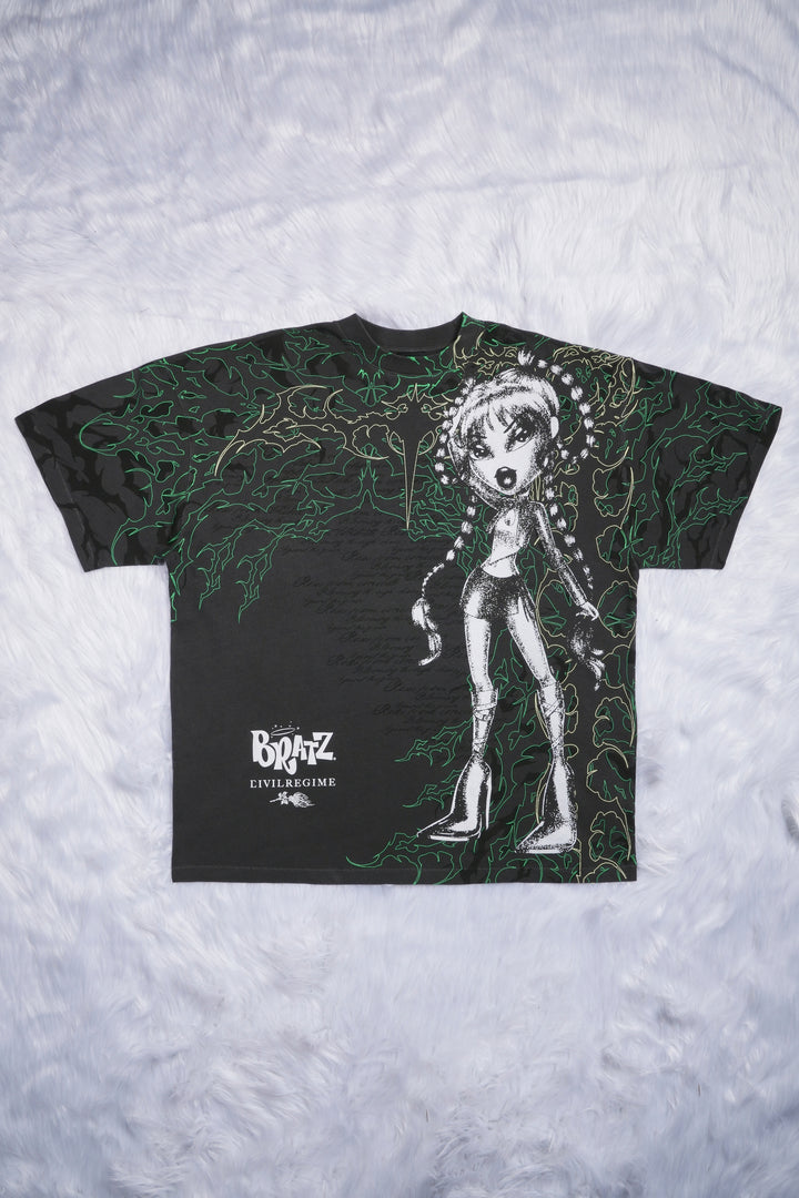 Jaded American Classic Oversized Tee in Vintage Ashes