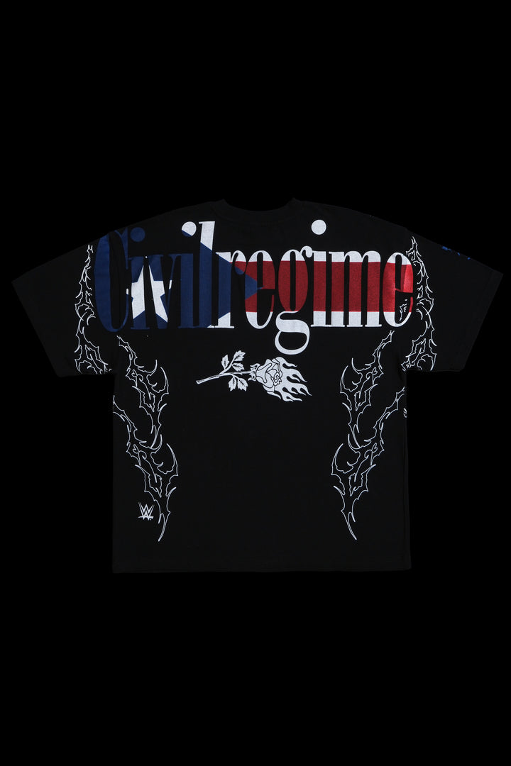 Raising Victory American Classic Oversized Tee in Black
