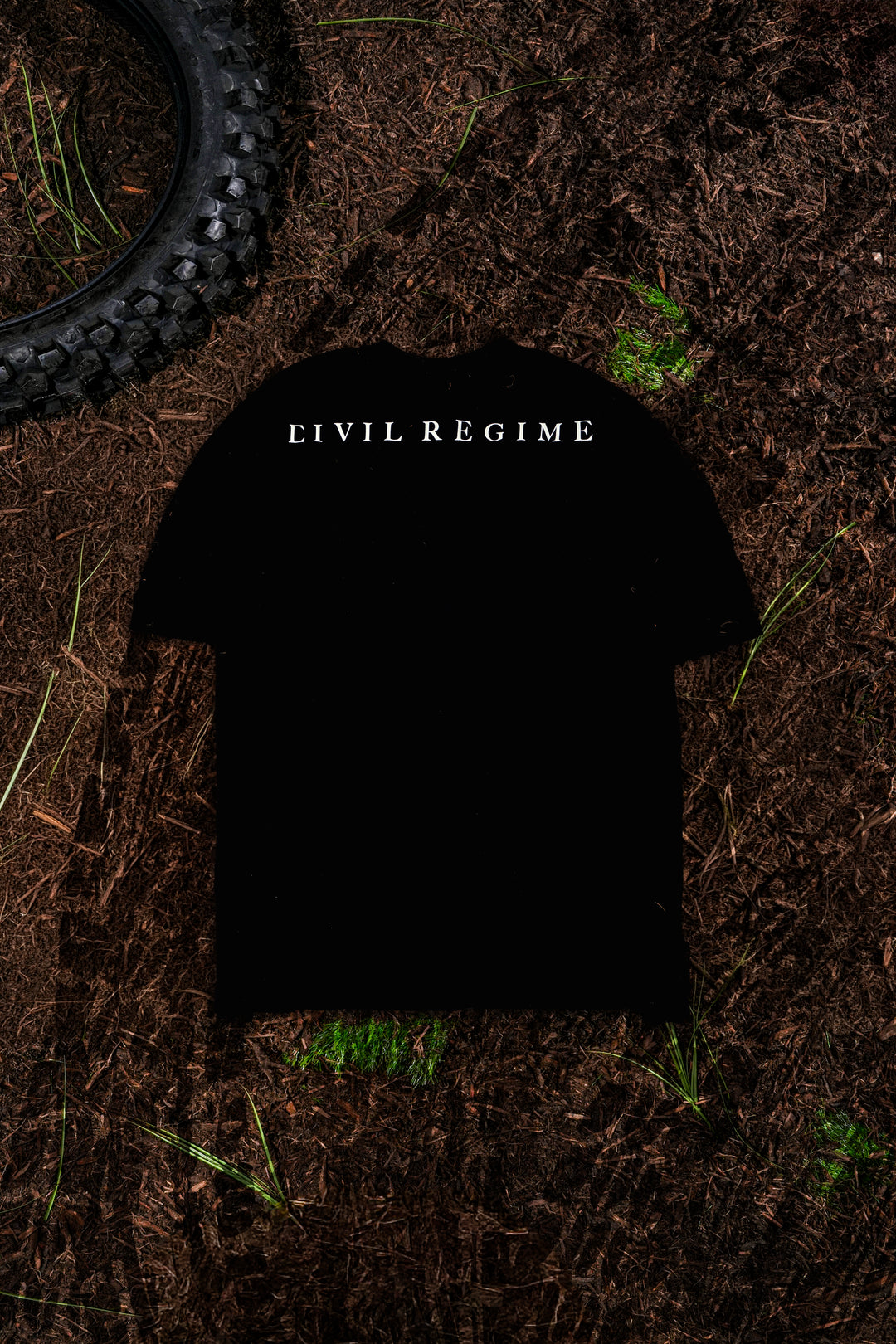 Rotten American Classic Oversized Tee in Black