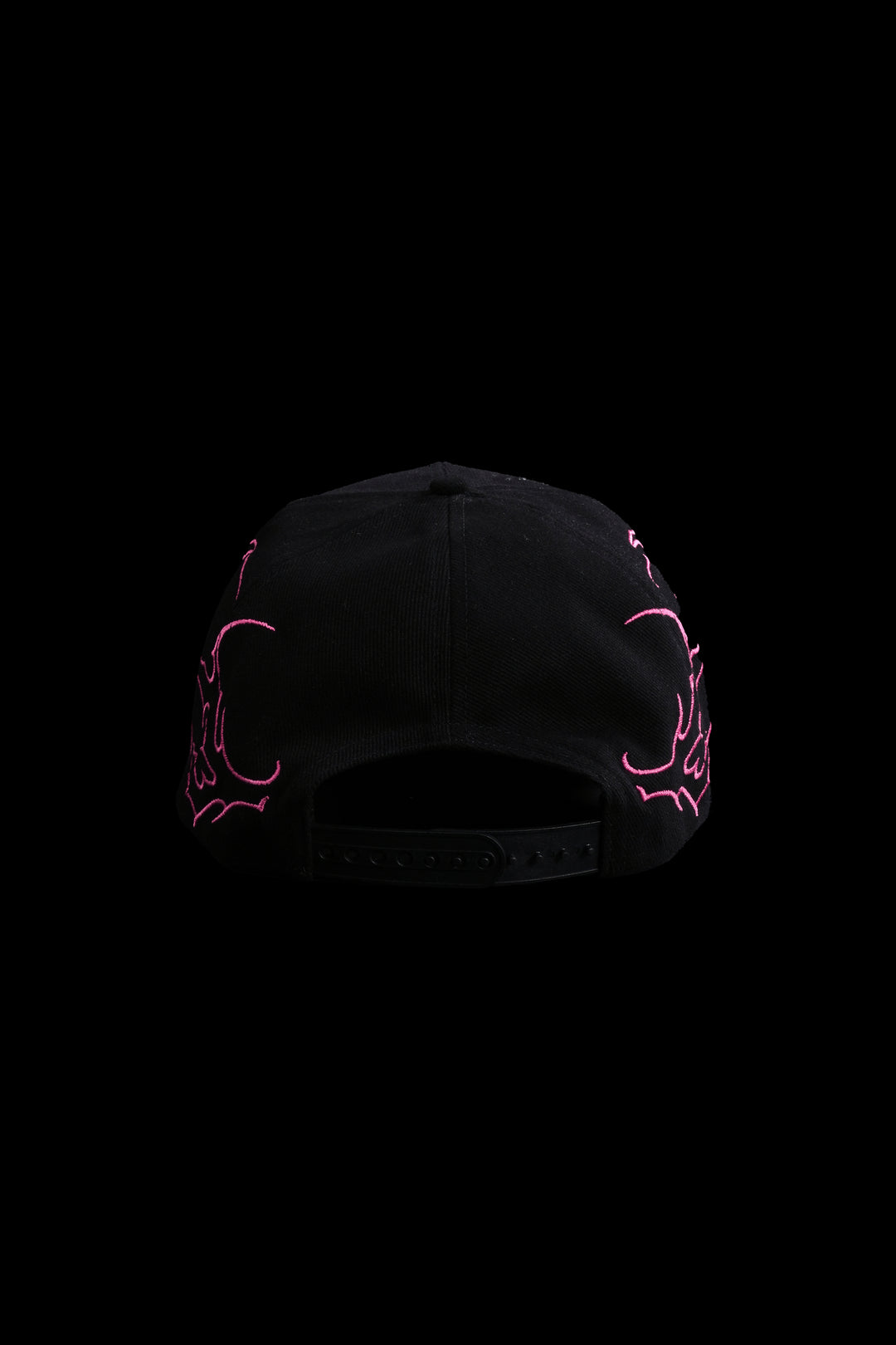 Sigil Cross 5 Panel Snapback Hat in Black