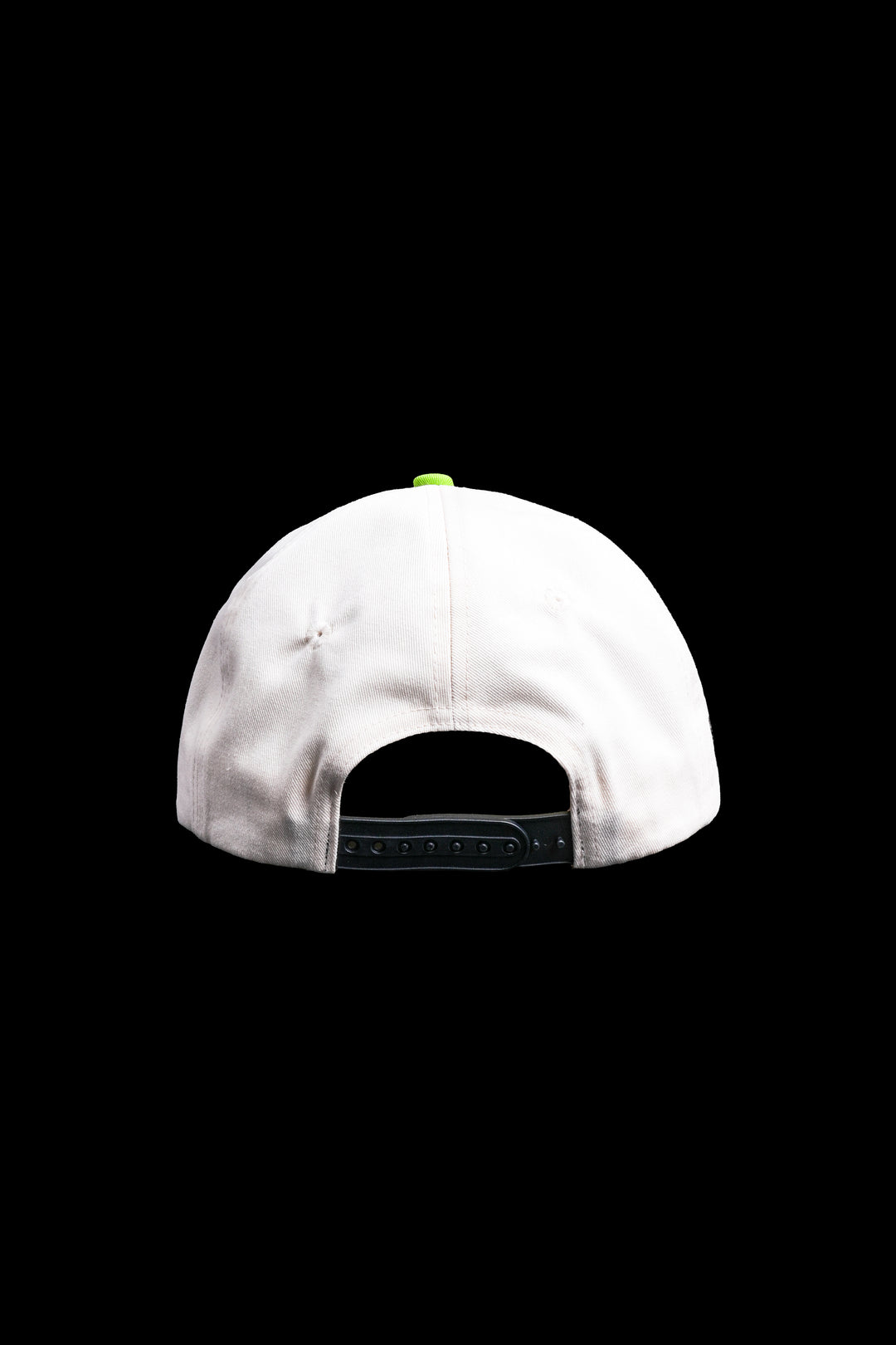 Spooky Rose Garden Vintage 5 Panel Hat in White/Black