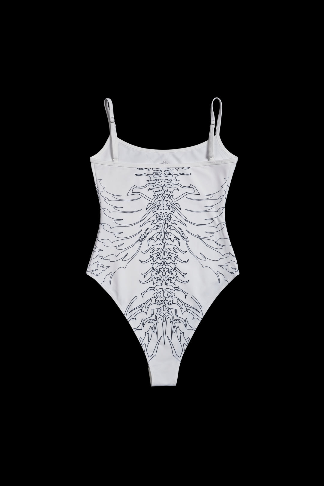 Stacked RFC Pookie Bodysuit in White