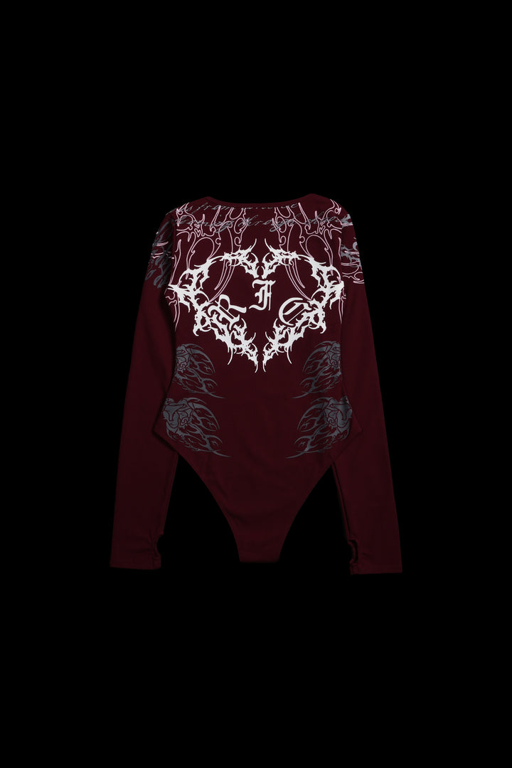 Embodiment Of Perfection Pookie L/S Bodysuit in Brown