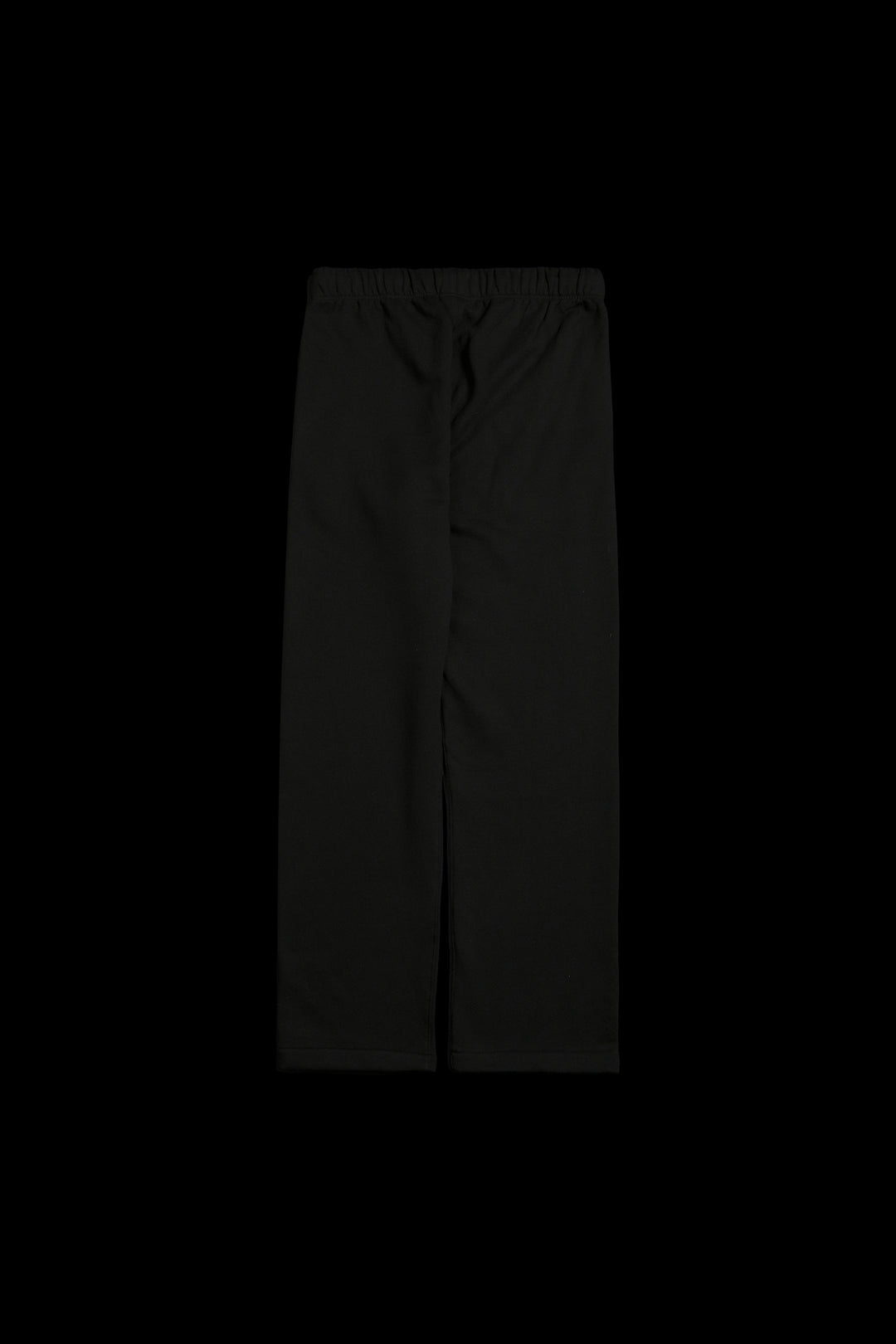 Concrete Sin Wide Leg Fleece Pants in Black