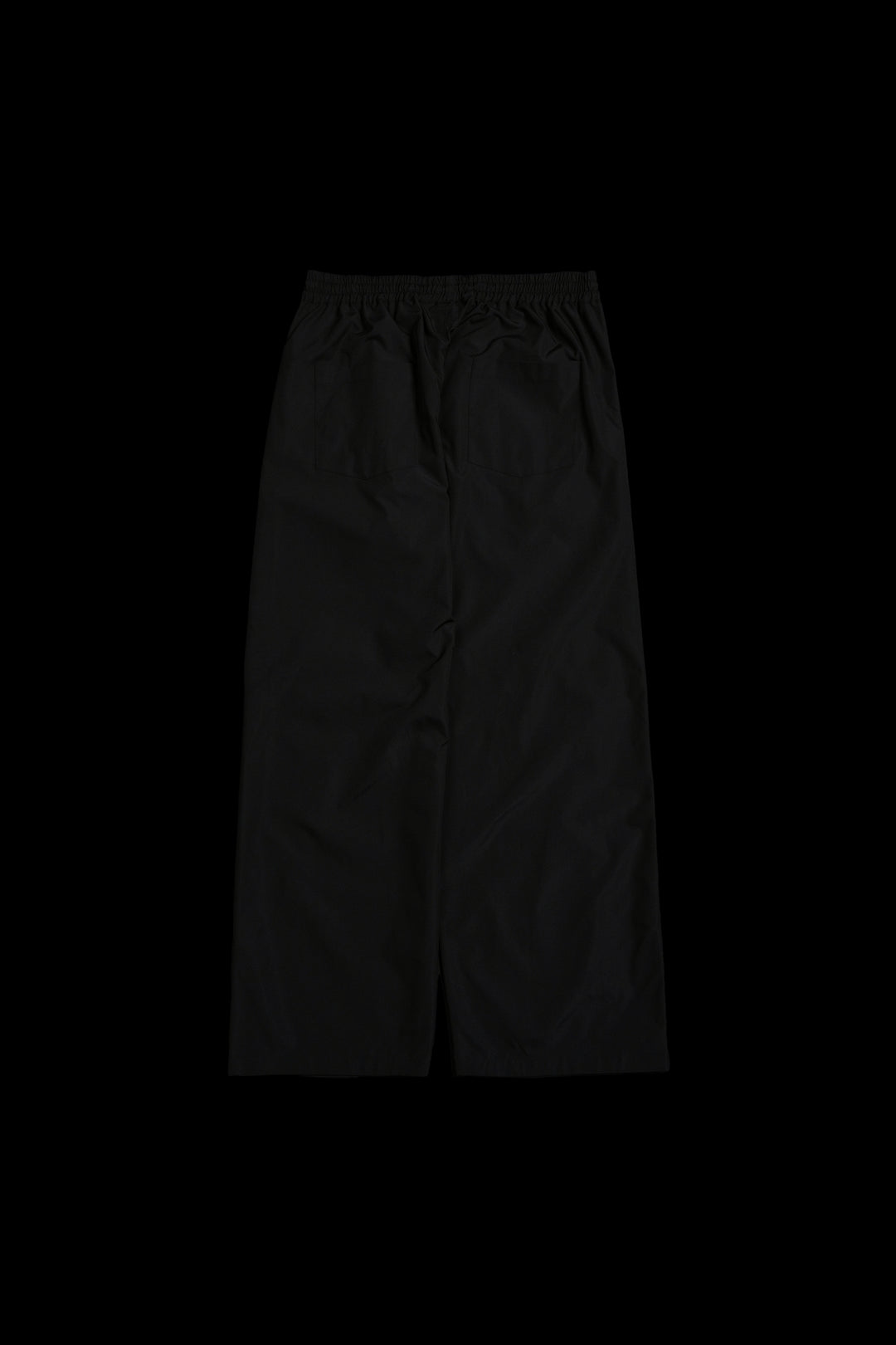 Concrete Wide Leg Track Pants in Black/Leopard