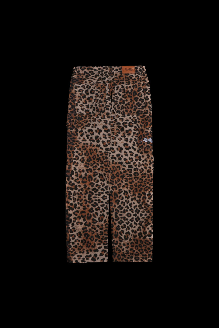 Manic Carpenter Pants in Leopard